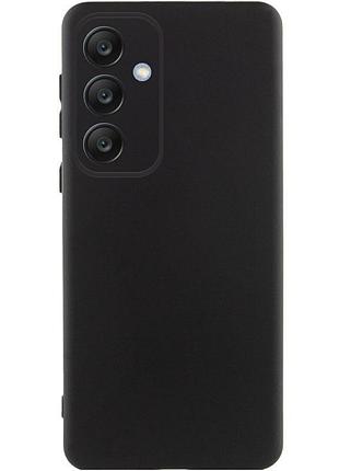 Чехол tpu getman liquid silk full camera для samsung galaxy s23 fe черный / black