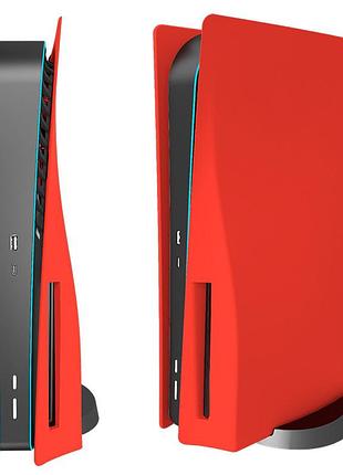 Панель корпуса для консолей sony playstation 5 red
