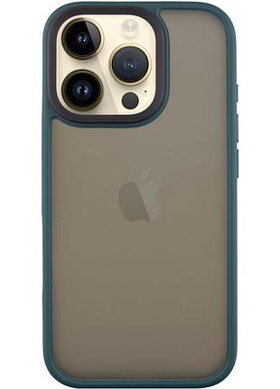 Накладка-чехол metal buttons для apple iphone 16 pro max (айфон 16 про макс) прозрачно-матовый, с металлическими кнопками dark