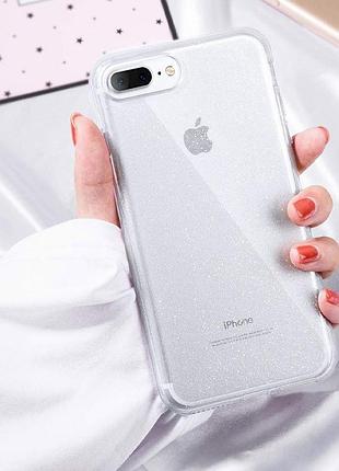 Tpu чехол nova для apple iphone 7 plus / 8 plus (5.5") clear 2