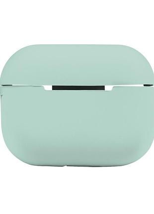 Чехол silicone case с карабином для airpodspro 2 sea blue