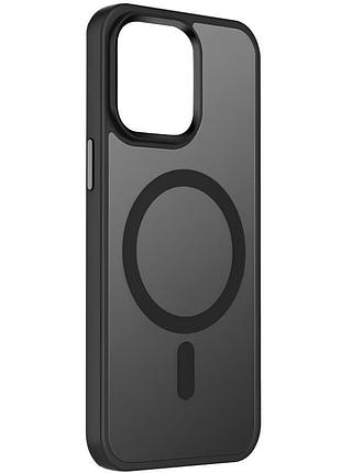 Чехол ummi colorful with magsafe для apple iphone 15 plus (6.7") черный / black