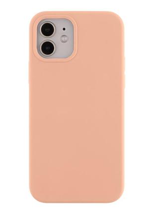 Чохол soft silicone case full size для iphone 11 силіконова панель-накладка для телефону iphone 11 pink