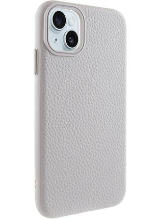 Чохол syndee magsafe для iphone 15 (айфон 15) titanium gray