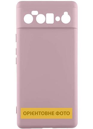 Чехол tpu getman liquid silk full camera для xiaomi redmi note 14 pro 4g розовый / pink sand