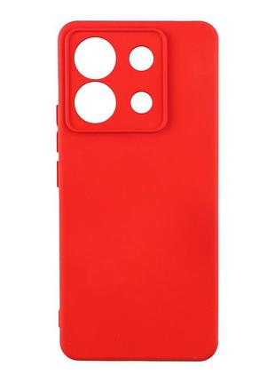Чехол silicone cover с рамкой камеры (a) для xiaomi redmi note 13 pro 5g / poco x6 5g red