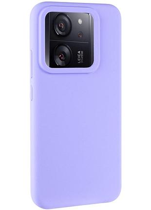 Чехол silicone cover lakshmi (aaa) для xiaomi 13t / 13t pro сиреневый / dasheen