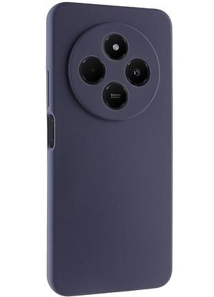 Чохол silicone cover lakshmi full camera (aaa) для xiaomi redmi 14c / poco c75 темно-синій / midnight blue