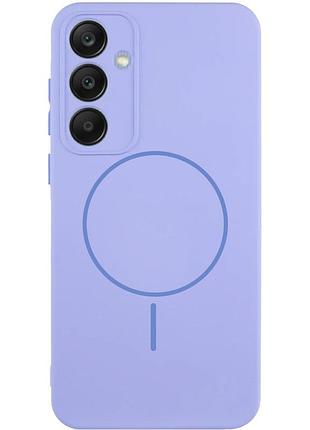Чохол silicone cover lakshmi full camera (aa) with magfit для samsung galaxy s23+ бузковий / dasheen