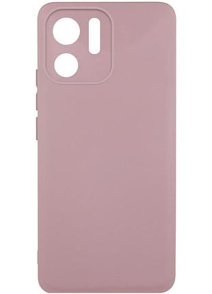 Чохол tpu getman liquid silk full camera для motorola edge 40 рожевий / pink sand