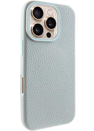 Чехол syndee with magsafe для apple iphone 16 pro (6.3") wave blue