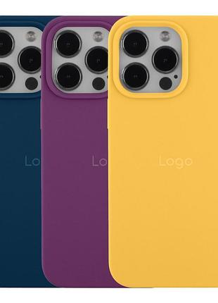 Чехол silicone case (aa) для iphone 14 pro max grape 2