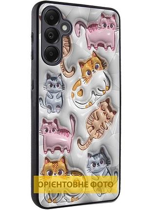 Tpu+pc чехол prisma fluffie для xiaomi redmi note 14 5g kittens