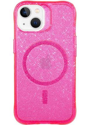 Чехол tpu radiance with magsafe для apple iphone 14 (6.1") red