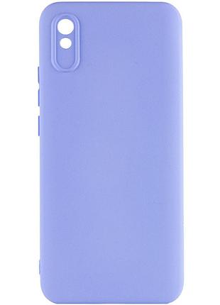Чехол silicone cover lakshmi full camera (aaa) для xiaomi redmi 9a сиреневый / dasheen