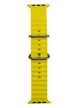 Ремінець ocean band для apple watch 41 / apple watch 40 / apple watch 38mm yellow