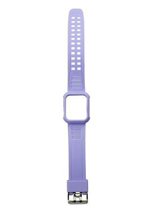 Ремінець watch band силіконовий футляр для apple watch 41 / watch 40 mm purple
