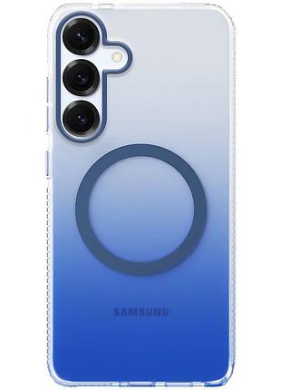 Чохол tpu+pc phantom with magsafe для samsung galaxy s25+ blue