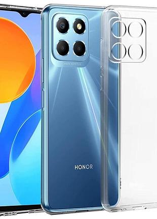 Tpu чехол epic transparent 1,5mm для huawei honor x6a бесцветный (прозрачный)