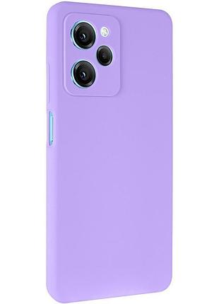 Чехол silicone cover ummi lakshmi full camera (aa) для xiaomi poco x5 pro 5g сиреневый / dasheen