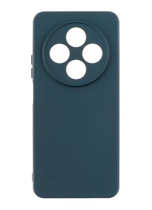 Чехол silicone cover с рамкой камеры (a) для xiaomi redmi 14c / poco c75 dark blue