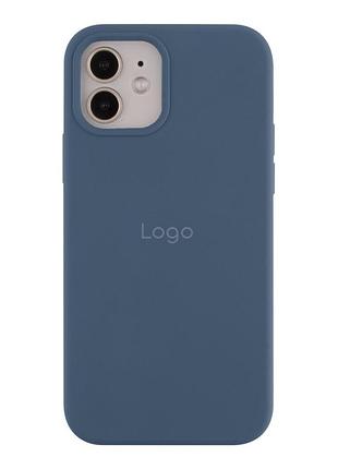 Чехол silicone case (aa) для iphone 11 deep navy