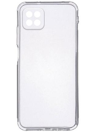Чохол tpu transparent 1.5 мм із захистом камери для oppo a72 5g / oppo a73 5g, прозорий захисний кейс безбарвний