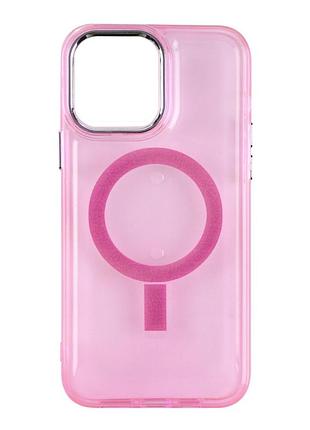 Чехол spase lollipop с magsafe для iphone 14 pro max pink