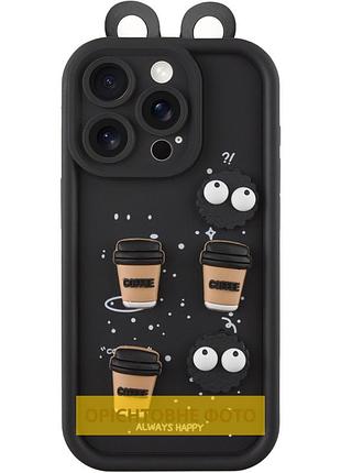 Чехол tpu toys case with ears для xiaomi poco x6 / note 13 pro 5g black