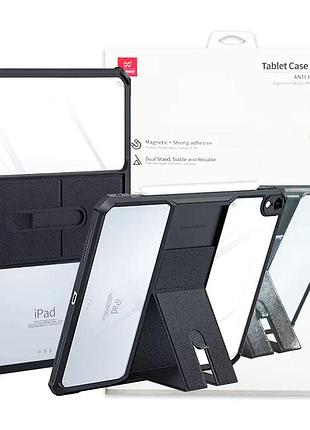 Tpu+pc чехол xundd stand c усиленными углами для apple ipad 10.9" (2022-24) / 11" (a16) 2025 черный