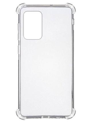 Tpu чохол getman ease logo посилені кути для samsung galaxy a32 4g безбарвний (прозорий)