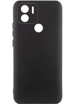Чехол silicone cover lakshmi full camera (a) для xiaomi redmi a1+ / poco c50 / a2+ черный / black