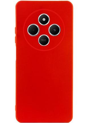 Чехол tpu getman liquid silk full camera для xiaomi redmi 14c / poco c75 красный / red