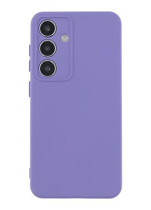 Чехол silicone cover с рамкой камеры (a) для samsung galaxy s24 plus 5g/s926 elegant purple