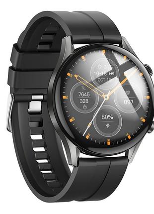 Смарт часы hoco y7 pro smart watch ip67 модуль bluetooth v5.0,процессор ruiyu 8762dt и 128mb аккумулятора