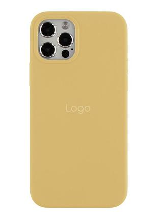 Чехол silicone case (aa) для iphone 11 pro max gold