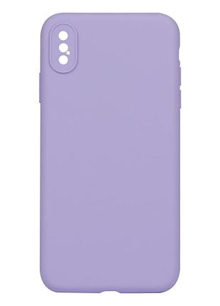 Чехол protective full frame camera для apple iphone xs max elegant purple