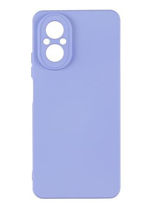 Чехол silicone cover с рамкой камеры (a) для realme c67 lilac