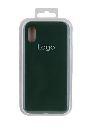 Чехол original full size для apple iphone xsshiny blue 2