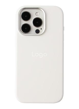 Чехол накладка silicone case металлические кнопки (metal buttons) для apple iphone 16 pro панель-накладка для