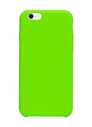 Чехол soft case no logo для apple iphone 7 / iphone 8 / iphone se (2020) shiny green