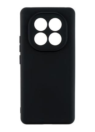 Чехол silicone cover с рамкой камеры (a) для xiaomi redmi note 14 pro+ 5g black