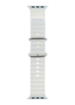 Ремешок ocean band для apple watch 41 /apple watch 40 / apple watch 38mm white