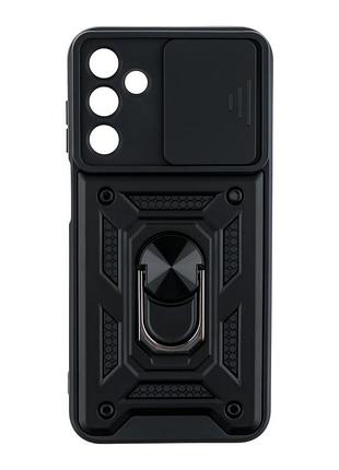 Чохол накладка guard shield armor з кільцем для samsung galaxy m15 5g black
