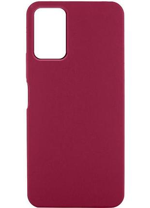 Чехол silicone cover ummi lakshmi (aa) для xiaomi poco m3 бордовый / marsala