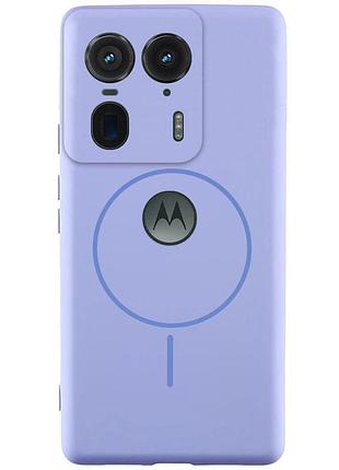 Силіконовий чохол lakshmi з повним захистом камери та підтримкою magfit для motorola edge 50 ultra dasheen