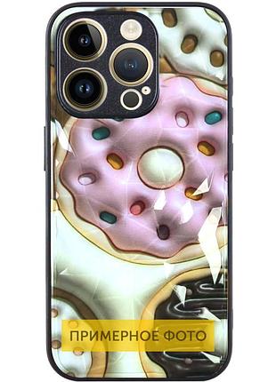 Tpu+pc чехол prisma fluffie для apple iphone 16 (6.1") donut