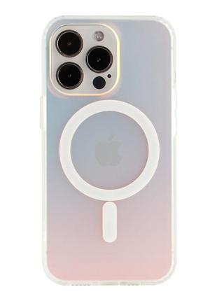 Чехол накладка tpu+pc imd gradient with magsafe для apple iphone 14 pro max панель-накладка для телефона
