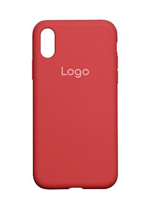Чехол original full size для apple iphone xs red