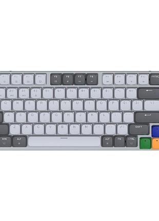 Игровая беспроводная клавиатура fantech maxfit air83 mk915 brown switch, type–c для проводного подключения, 2 типа беспроводного